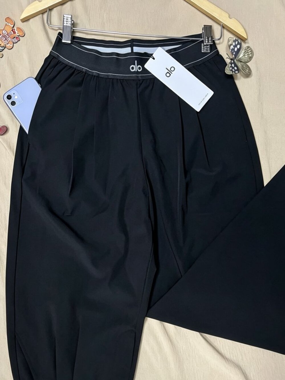 🥏ALO Yoga Suit Up Trouser Black (Regular)🎃Create a stylish and casual look - Picture 2 of 9